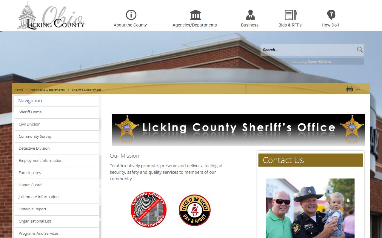 Newark recent bookings Licking County Sheriff website
