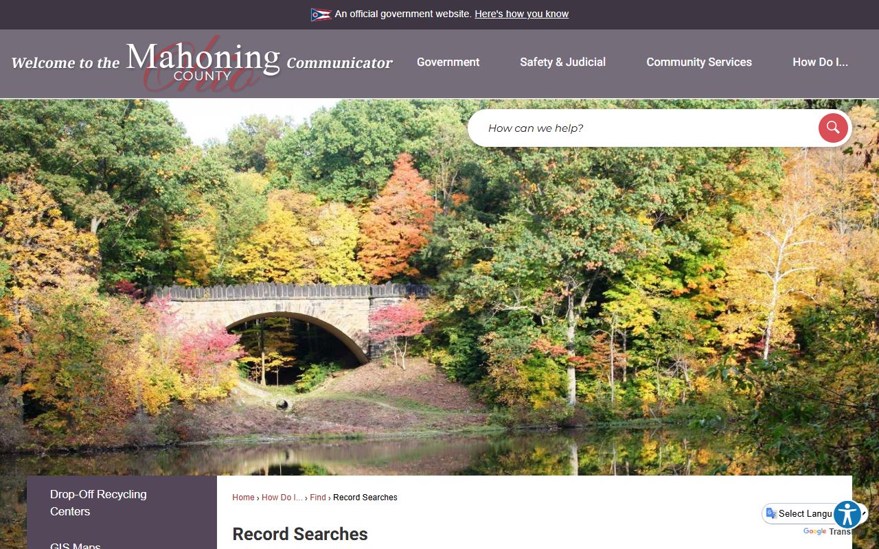 Youngstown recent bookings Mahoning County Sheriff Office inmate portal