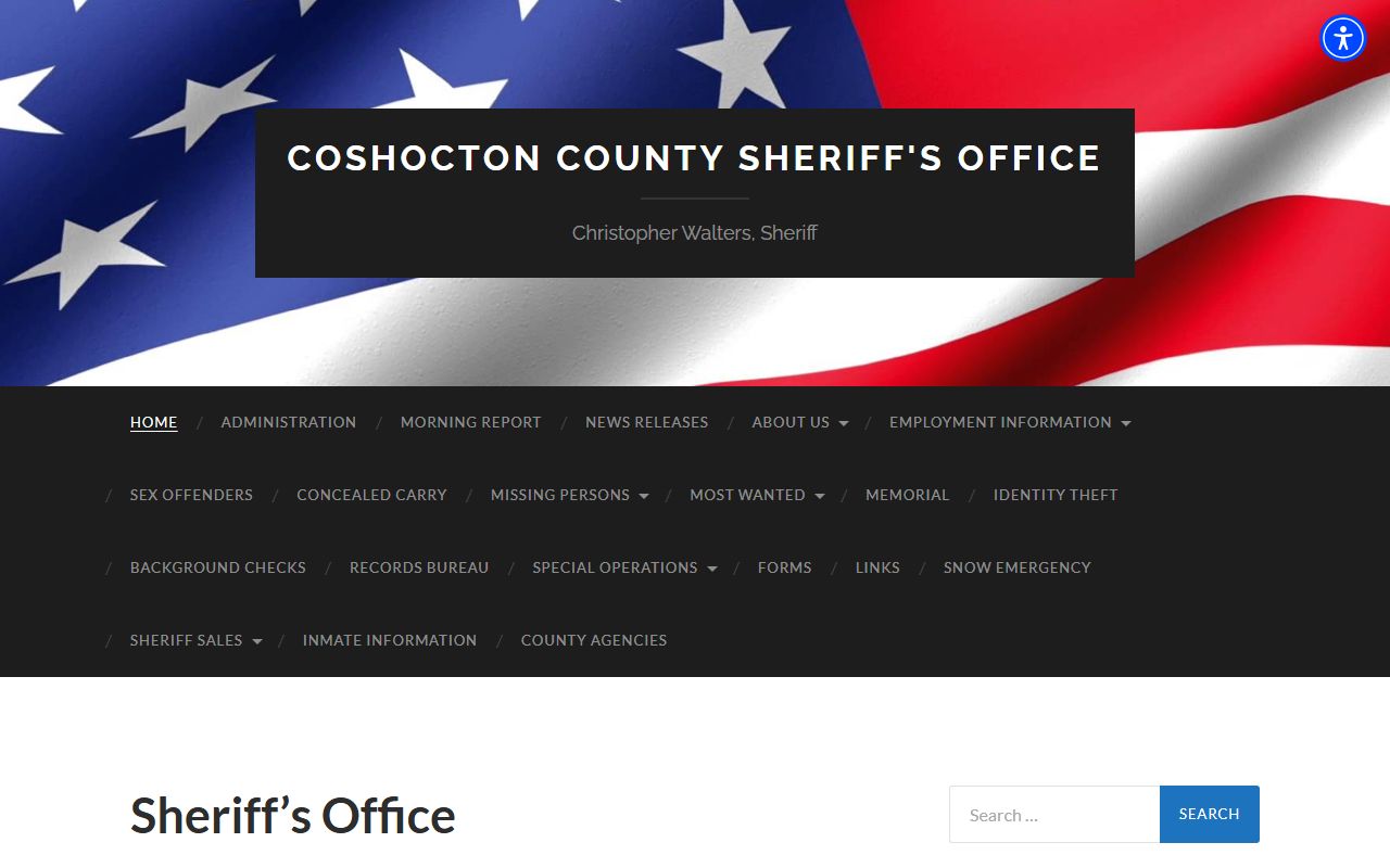 Coshocton County recent bookings sheriff's office website