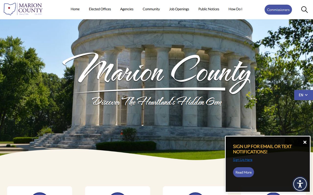 Marion County recent bookings government resources