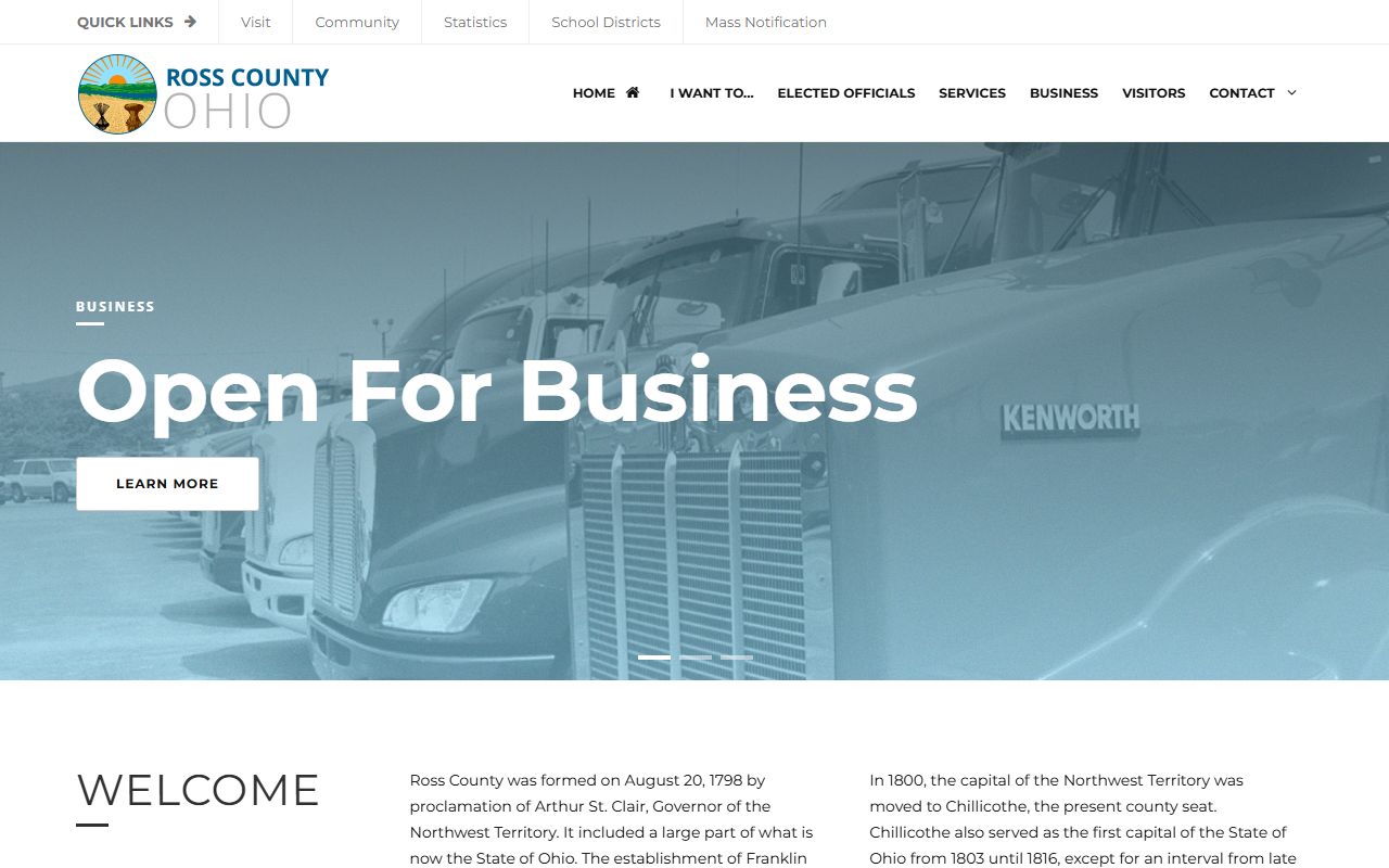 Ross County recent bookings government resources